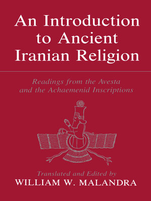 cover image of An Introduction to Ancient Iranian Religion